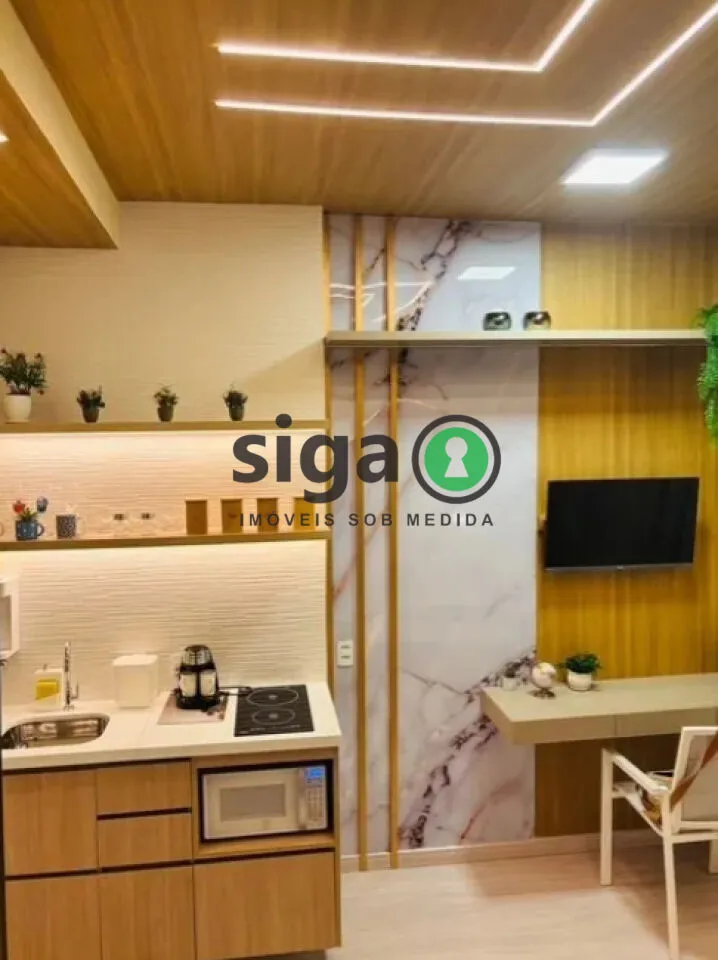 Imagem Apartamento de 27m² mobiliado à venda no Brooklin