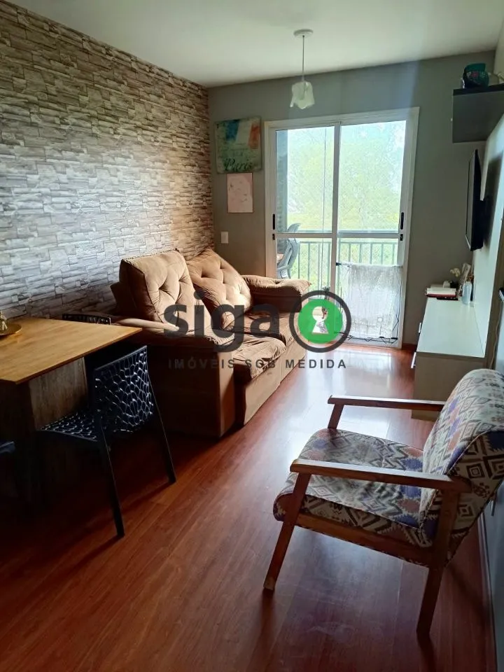 Imagem Apartamento a venda 62 m² 2 dormitórios, 1 suíte, 1 vaga - Chácara Agrindus - Taboão da Serra - SP
