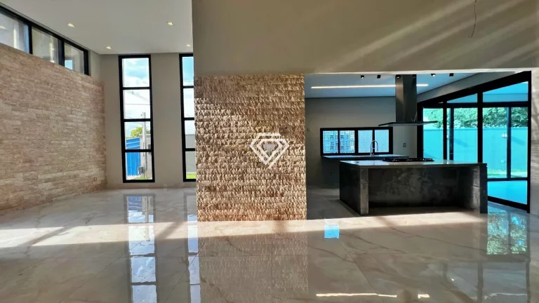 Imagem Casa 3 Suítes, + Escritório, 240 m² c/ lazer à venda no Condomínio Caribe