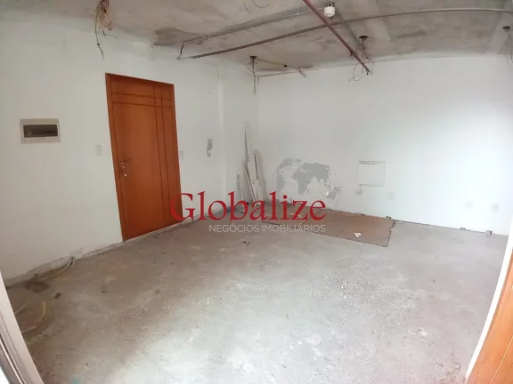Imagem Sala comercial para venda em santos com 1 vaga de garagem, varanda e sala de reuniões por R$277.000,00