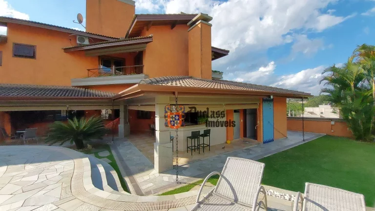 Imagem Sobrado com 4 dormitórios à venda, 467 m² por R$ 2.300.000,00 - Condomínio Shambala I - Atibaia/SP