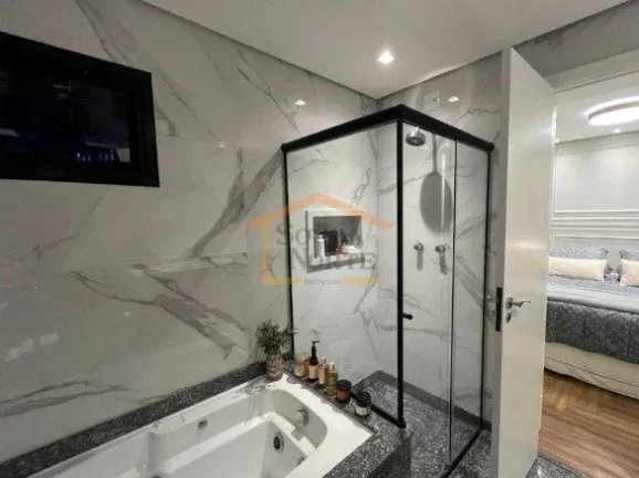 Imagem Apartamento com 146 m² de área útil, planta ampla e bem distribuída.
São 3 dormitórios, sendo ...