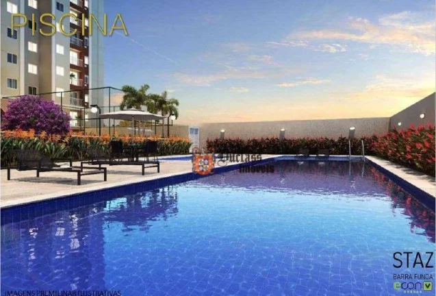 Imagem Apartamento com 2 dormitórios à venda, 39 m² por R$ 255.100,00 - Barra Funda - São Paulo/SP