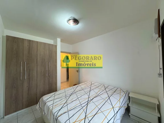 Imagem Apartamento de 2 quartos na Prainha, Caraguatatuba-SP 1 suíte, 2 salas, 2 banheiros, 1 vaga de garagem e vista para o mar