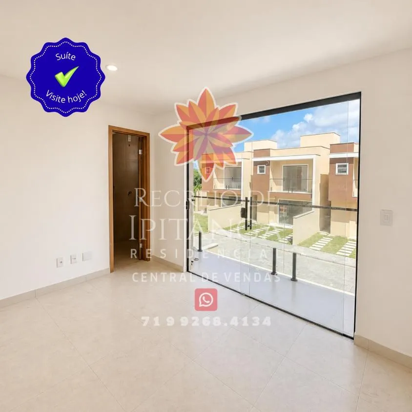 Imagem CASAS 4/4 COM 1 SUITE PRÓXIMO PARQUE SHOPPING LAURO DE FREITAS
