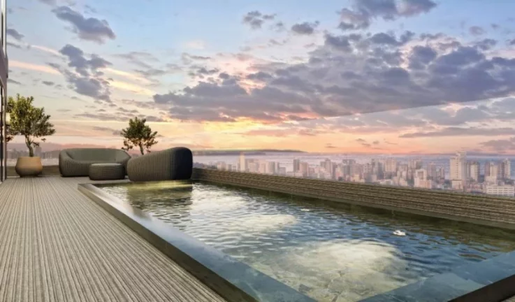 Imagem APARTAMENTO COM 126.92 m² - CANTO DO FORTE - PRAIA GRANDE SP