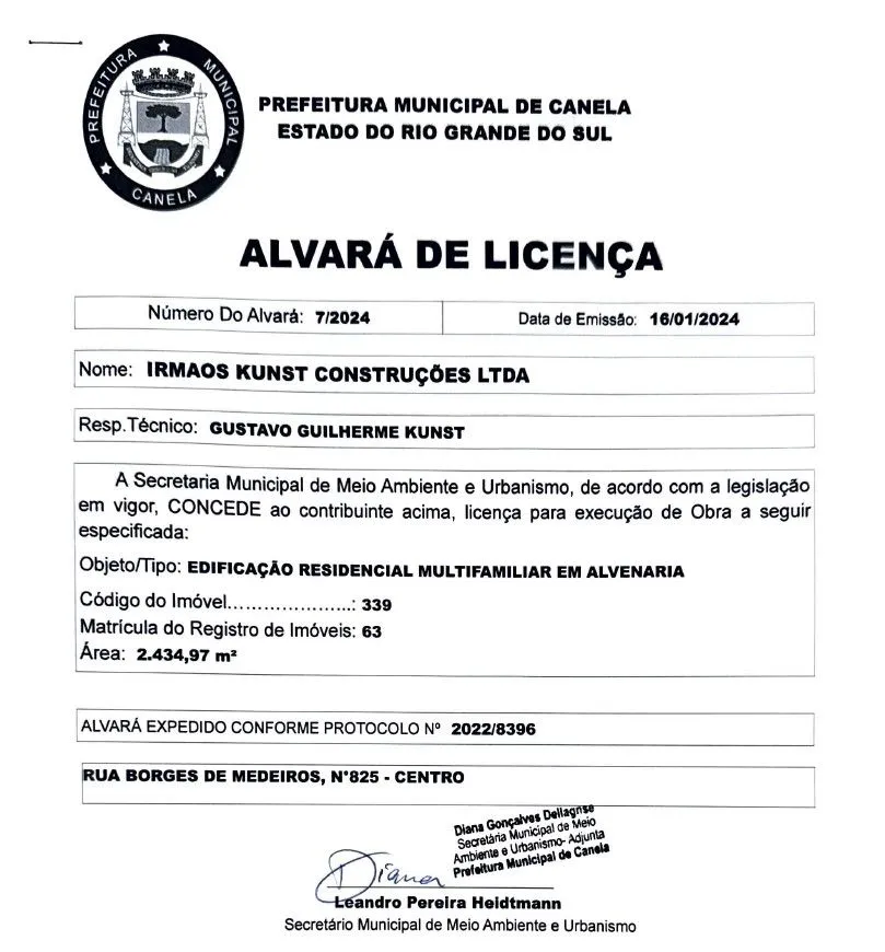 Imagem Apartamento à venda em Canela, Centro , com 1 quarto, 61.39m2