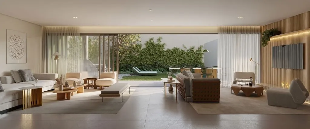 Imagem Um residencial que encanta tanto na arquitetura - com seu rooftop que permite o vislumbre panorâmic...