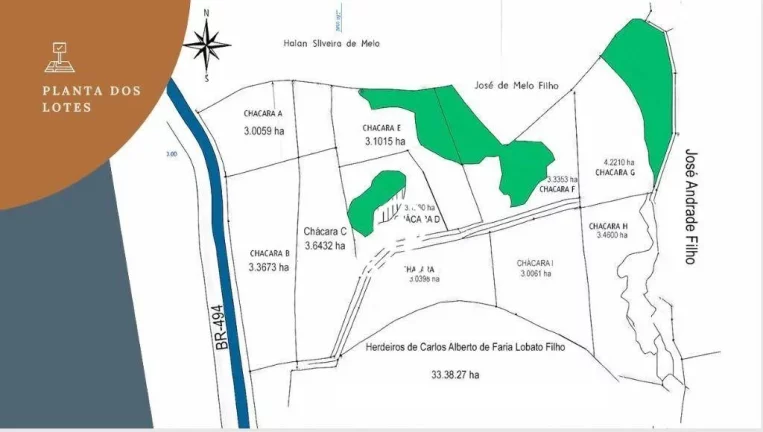 Imagem Terreno à venda, 30000 m² por R$ 450.000,00 - Centro - Oliveira/MG