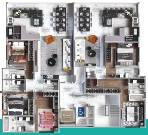 Imagem Joe Residence - Apartamento à venda no bairro Meia Praia - Itapema/SC