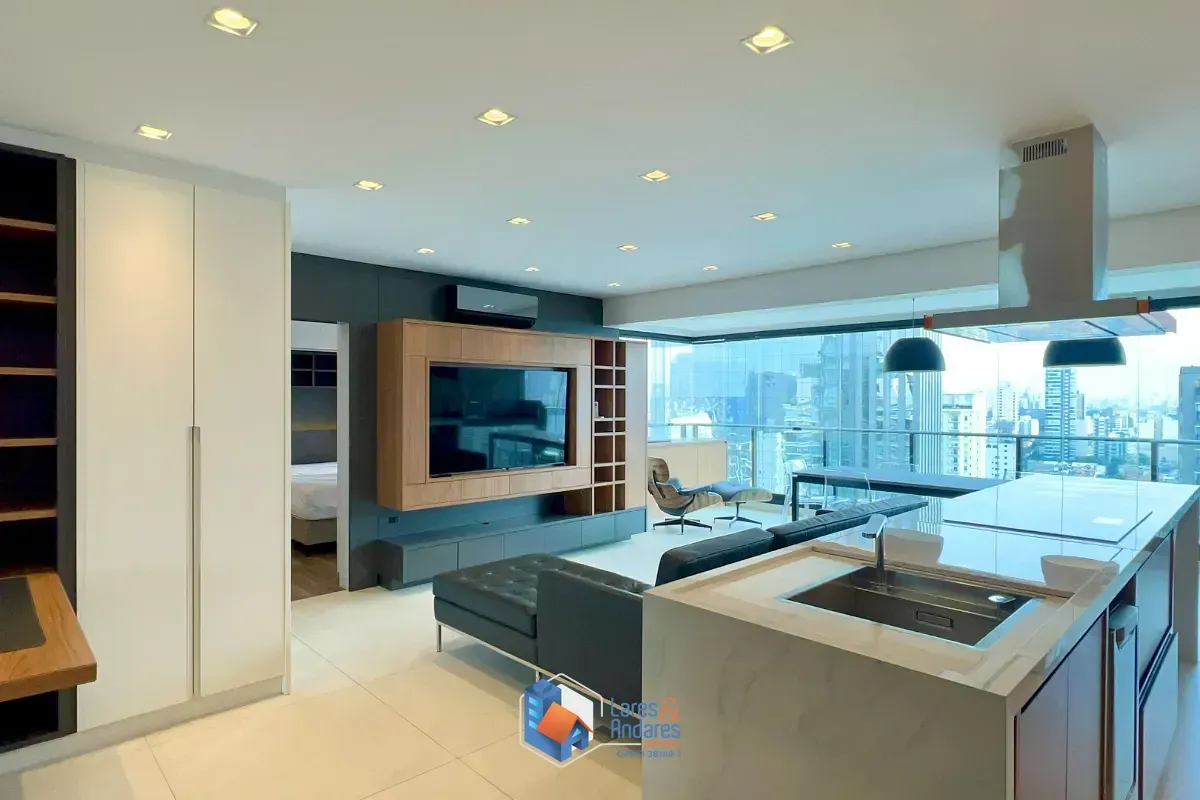 Imagem Apartamento para venda em Pinheiros com 1 quarto, sendo 1 suíte, 72m²
