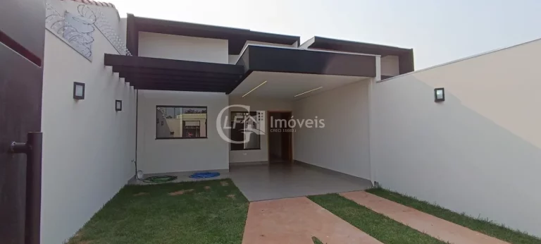 Imagem Imperdível! Casa à venda em Campo Grande-MS, Vila Palmira - 3 quartos, 1 suíte, 1 vaga, 105m²