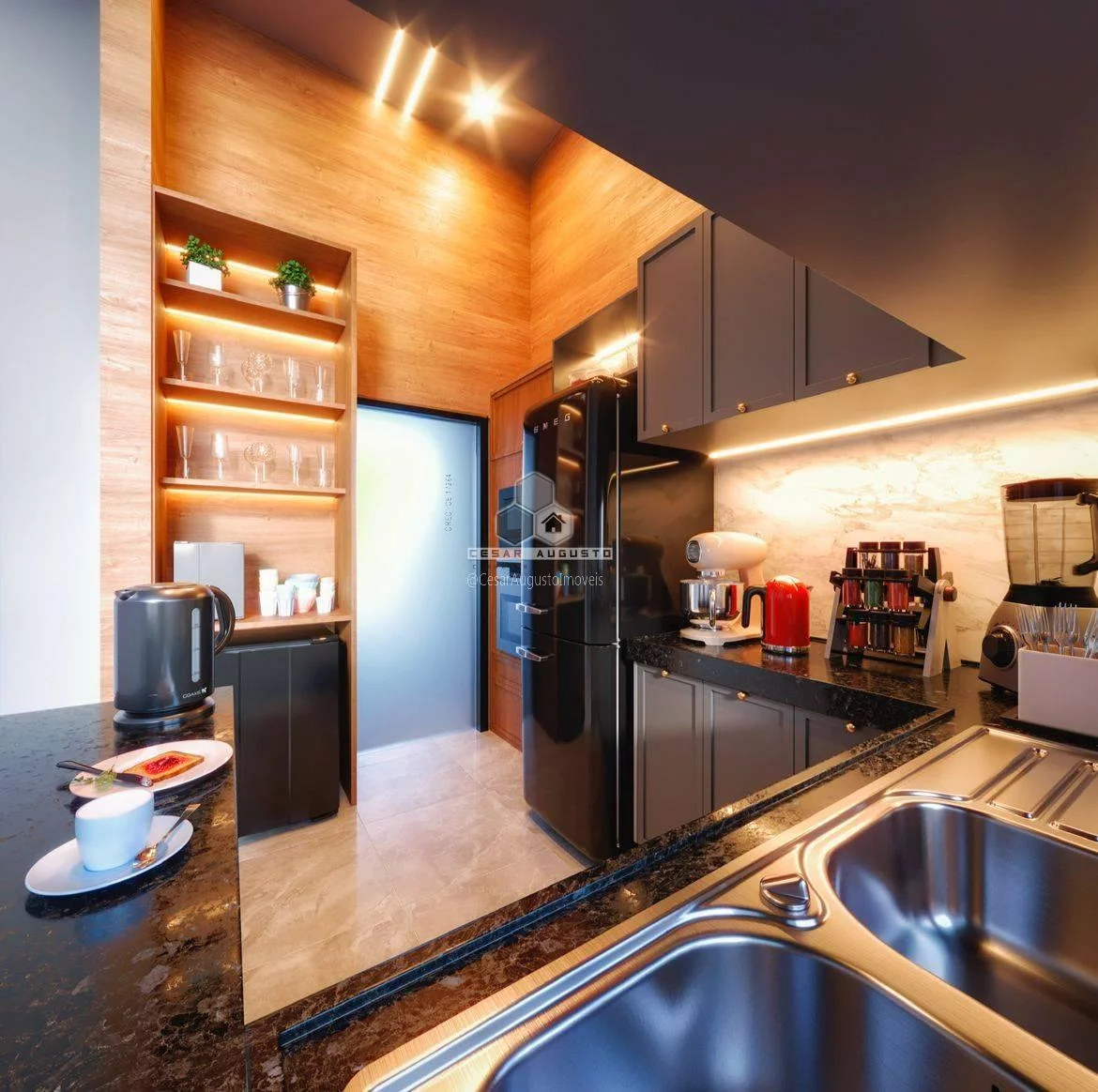 Imagem Casas planas com 03 suites: RESIDENCIAL ILUMINATO no centro di Eus?(C)bio!