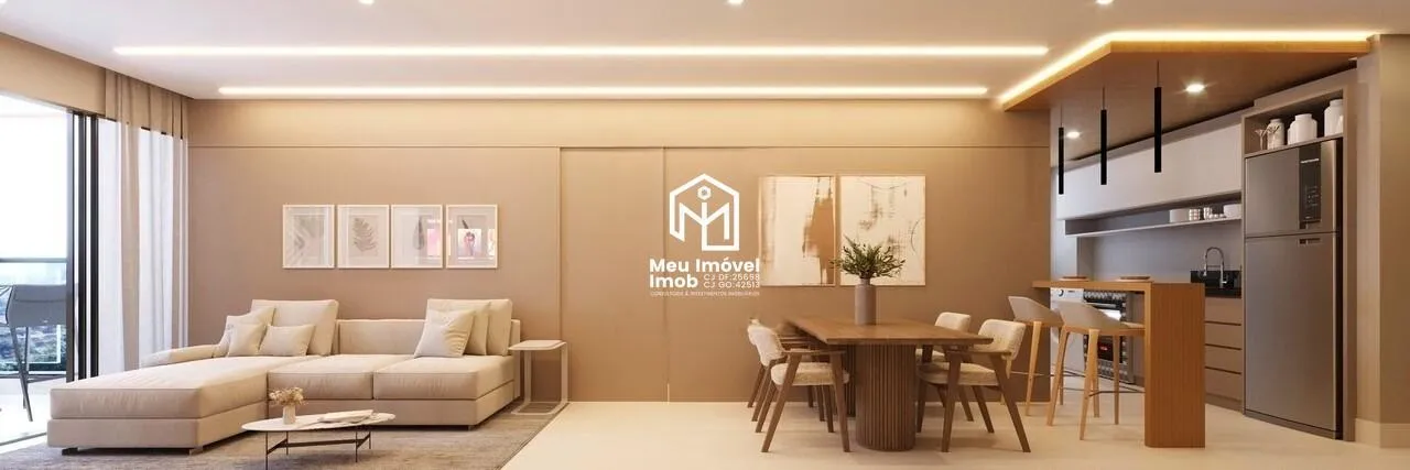Imagem Apartamento 2 Quartos 1 Suíte 1 Vaga 61,78m² Luziânia
