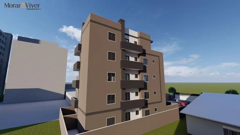 Imagem Apartamento para Venda em São José dos Pinhais, Cruzeiro, 2 dormitórios, 1 suíte, 2 banheiros, 1 vaga