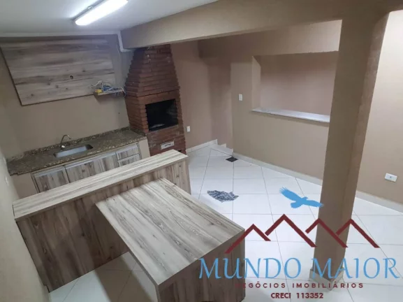 Imagem Sobrado Encantador c/ 3 dorms, 1 suíte, 6 vagas e Sacada - Jardim Las Vegas