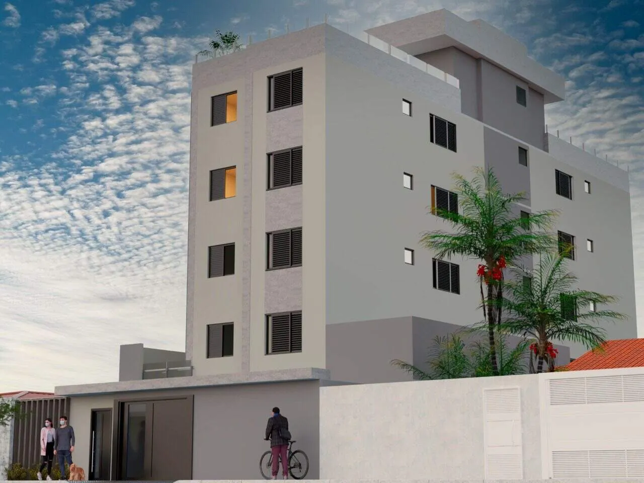 Imagem Apartamento à venda, 3 quartos, 1 vaga, Letícia - Belo Horizonte/MG
