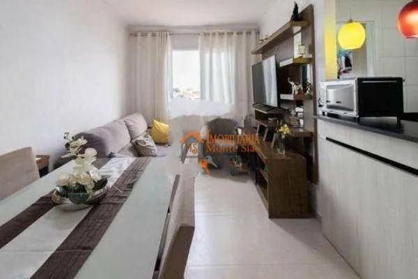 Imagem Apartamento com 2 dormitórios à venda, 48 m² por R$ 340.000,00 - Vila Silveira - Guarulhos/SP