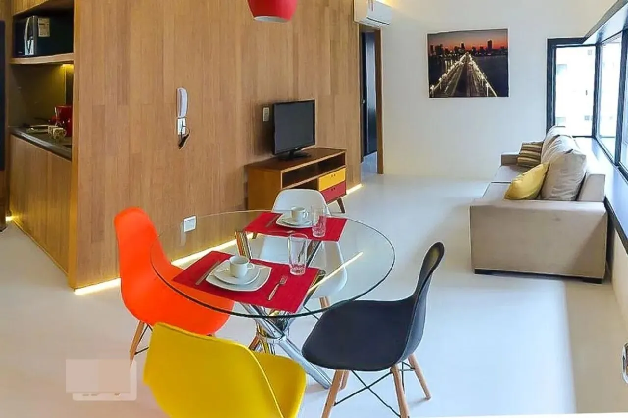Imagem Apartamento de 50m² com 1 quarto, 1 vaga no Jardim Paulista - São Paulo/SP