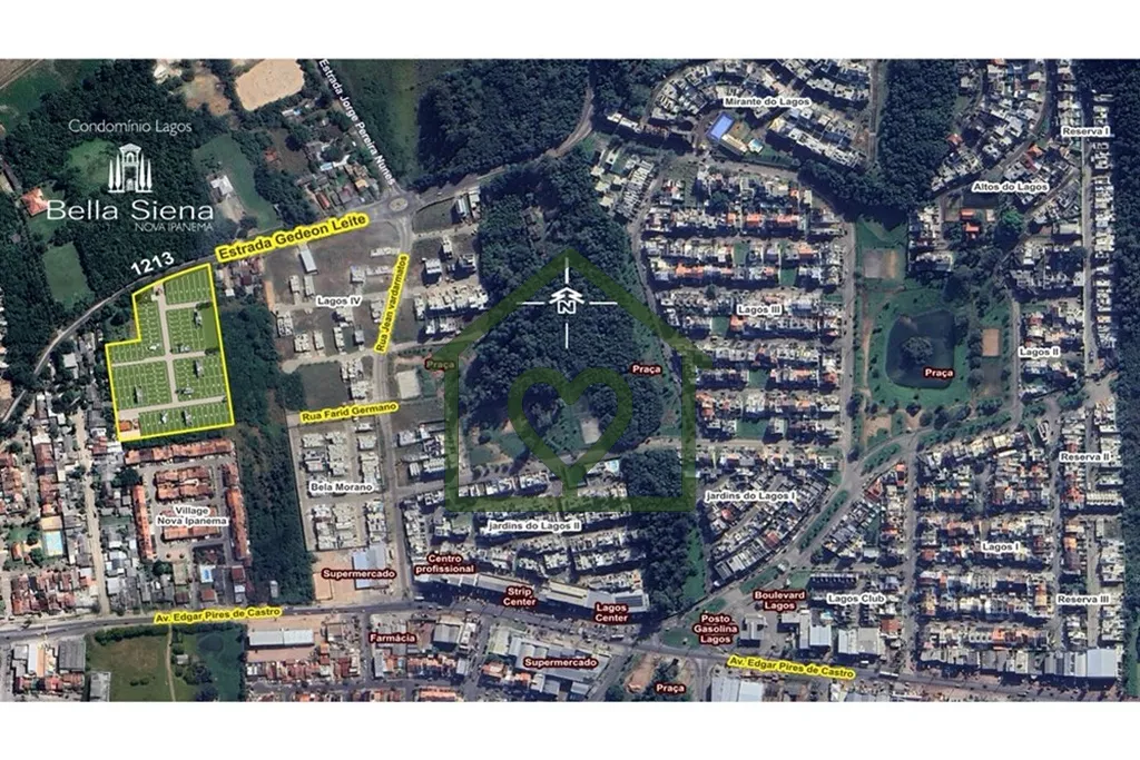Imagem Inspirado na charmosa Toscana, o Bella Siena é um refúgio exclusivo com apenas 89 lotes, projetado...