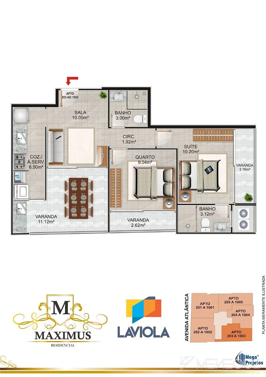 Imagem Maximus - Empreendimento com apartamentos a venda na Praia do Morro com Lazer completo