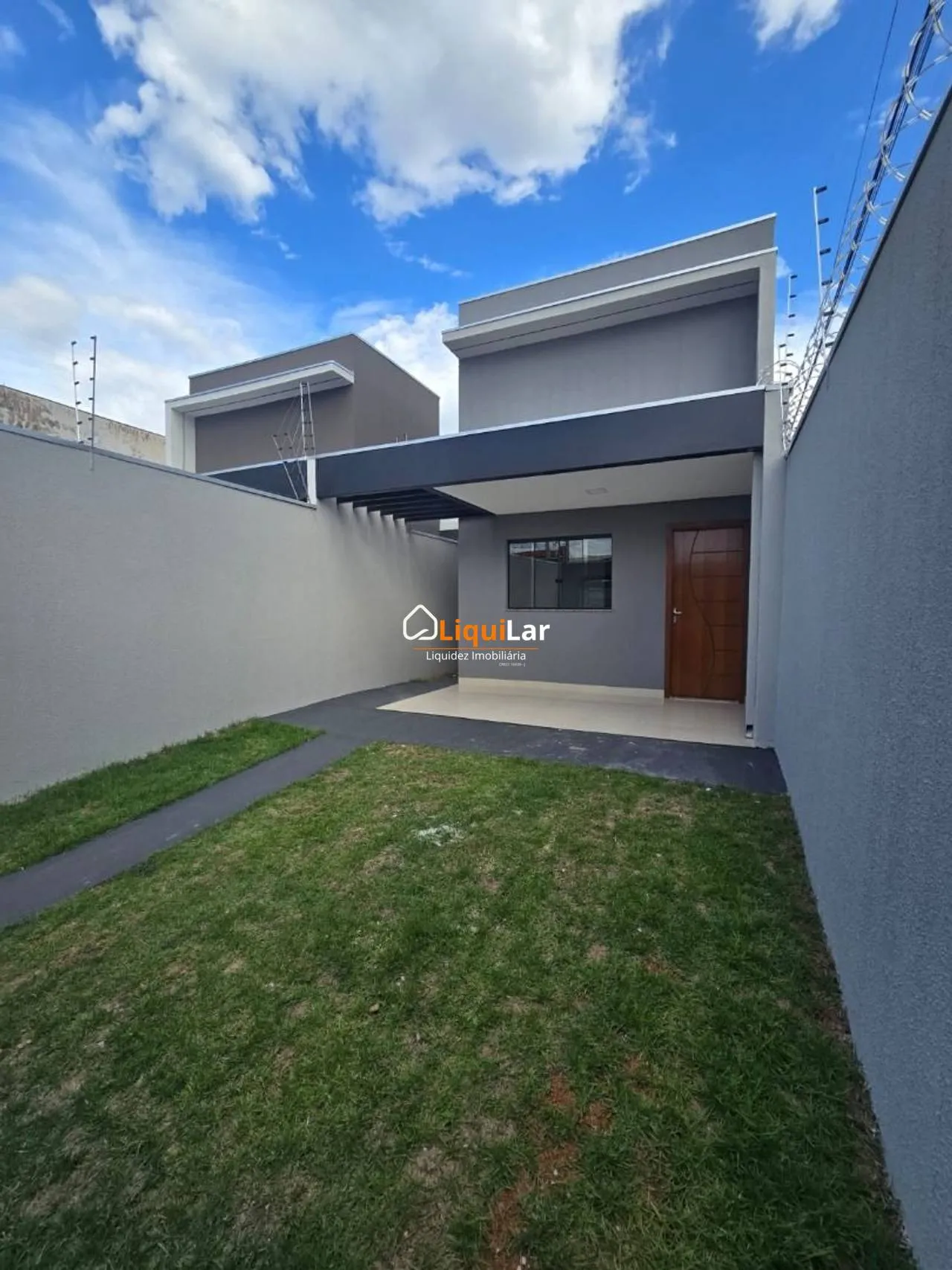 Imagem Casa Recém Construída no Bairro Cel, Antonino
