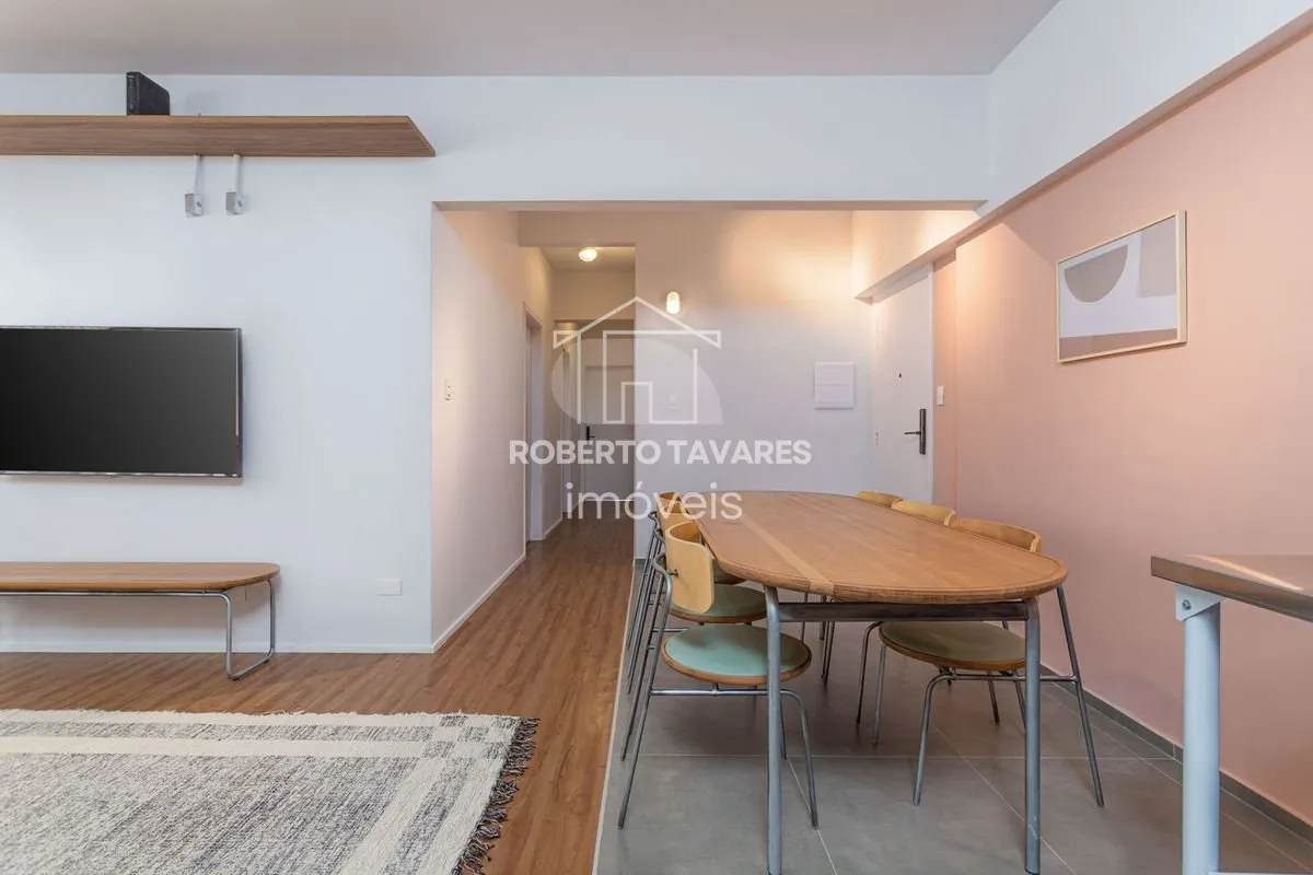 Imagem Apartamento Mobiliado e totalmente Reformado! 145 m2 úteis 5dts e 3 suítes, cozinha aberta para sala - Está a duas quadras da Av. Paulista.