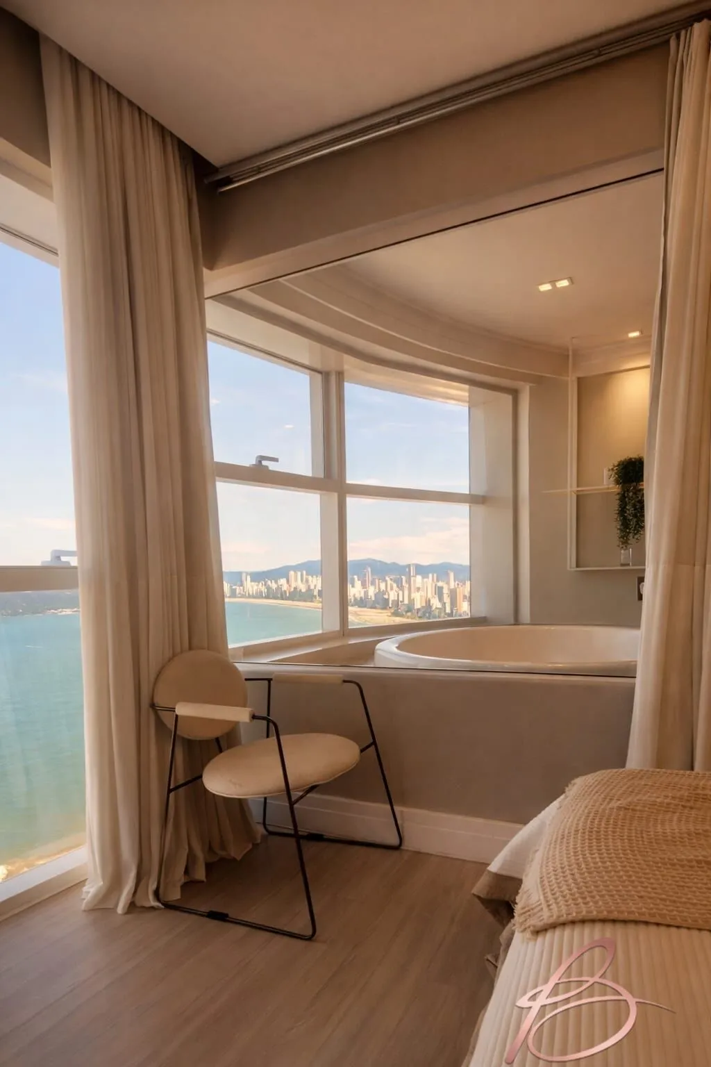 Imagem Apartamento Alto Padrão 3 suítes, frente mar, Balneário Camboriú/SC