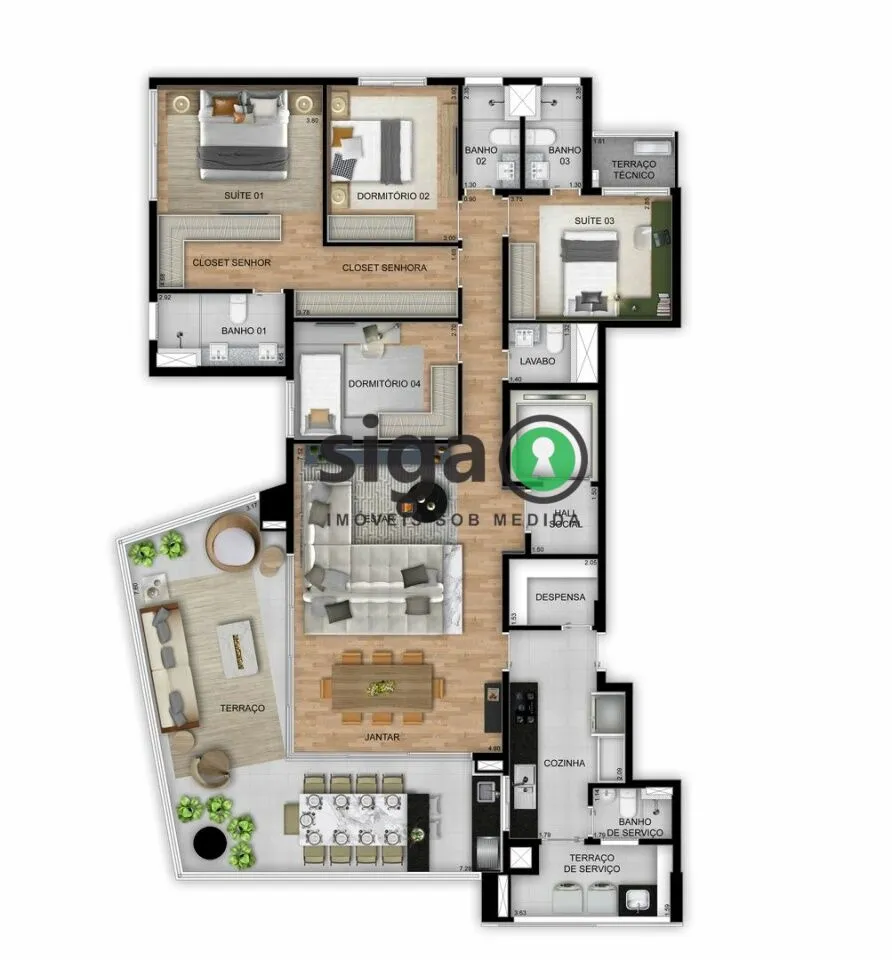 Imagem Apartamento para venda na Vila Madalena, São Paulo - SP