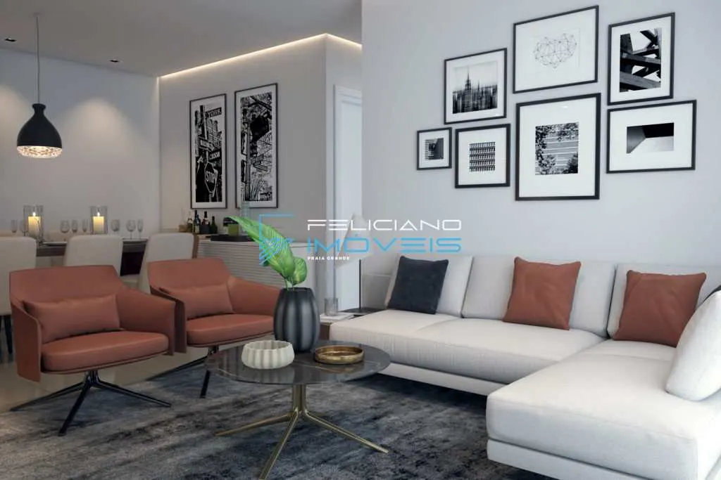 Imagem Apartamento com 3 quartos, Canto do Forte, Praia Grande - R$ 1.19 mi, Cod: 4397
