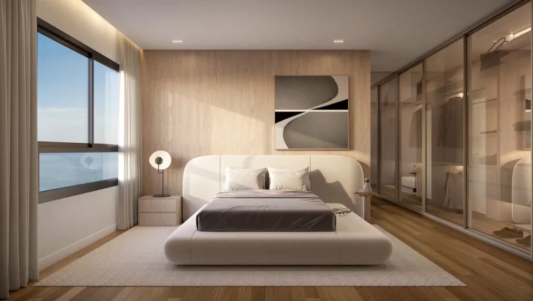 Imagem PLAZA BEACH RESIDENCE - Apartamento de Luxo 3 Suítes, 136 m² em Barra Velha Vista Mar e Lazer Completo