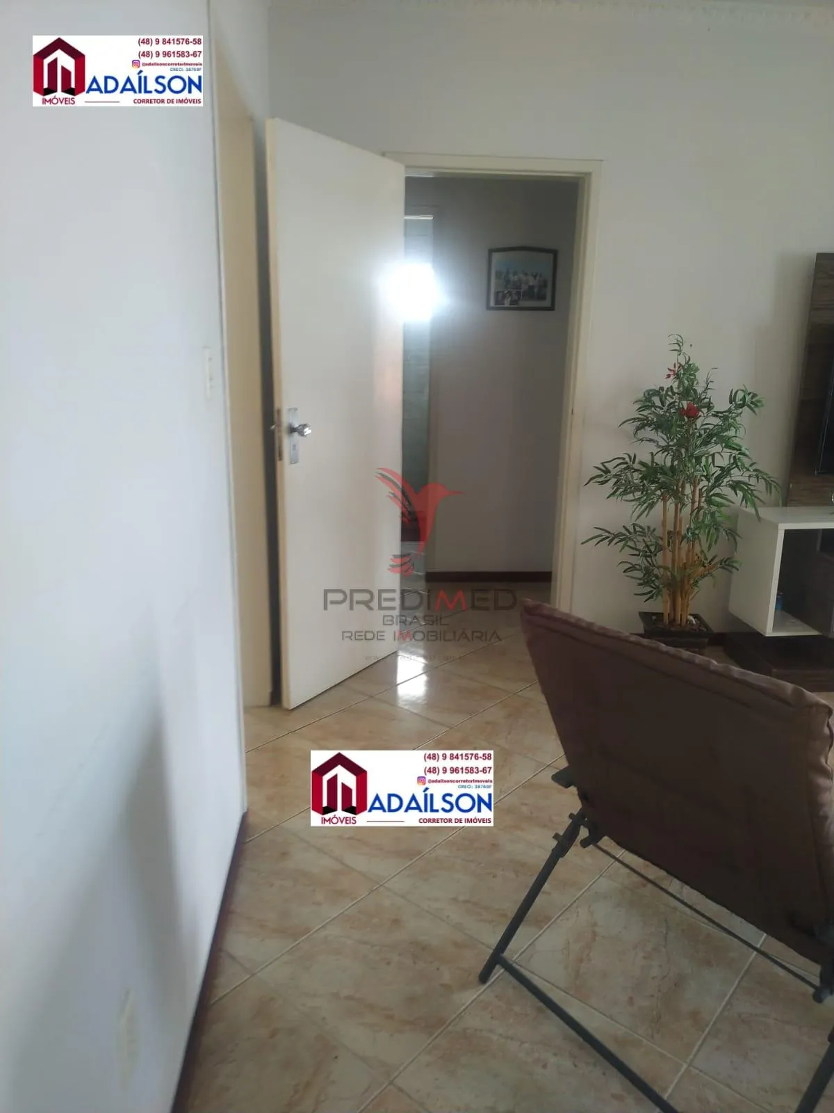 Imagem CASA A VENDA EM SÃO JOSÉ SC, BARREIROS, 3 DORMITÓRIOS, 1 SUÍTE + EDÍCULA COM CHURRASQUEIRA
