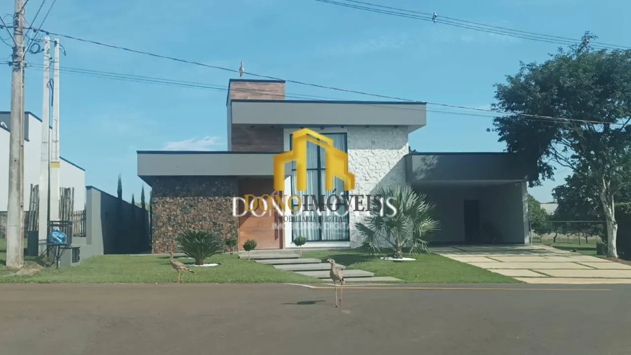 Imagem Casa térrea à venda com 250m², piscina Cond Jatobá Cesareo Lange SP