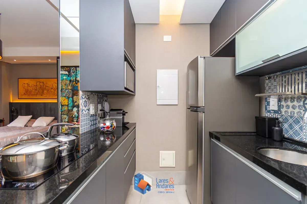 Imagem Apartamento para venda em Brooklin Paulista com 1 quarto, 41m²