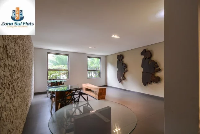 Imagem Apartamento à Venda No Brooklin Com 1 Dormitório e 1 Vaga - Mobiliado