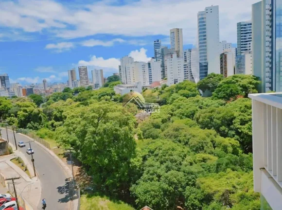 Imagem 370m² com Vista Mar no Canela: 1 Por Andar, Nascente, 4 Quartos, Varanda e 2 Vagas. Exclusividade e