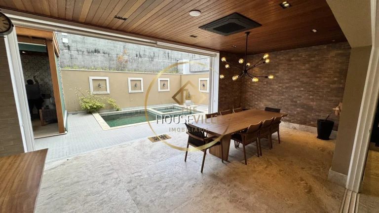 Imagem Casa Sobrado, 3 suítes, alto padrão, condomínio Verana, Sjc.