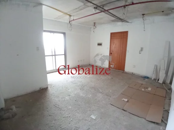 Imagem Sala comercial para venda em santos com 1 vaga de garagem, varanda e sala de reuniões por R$277.000,00