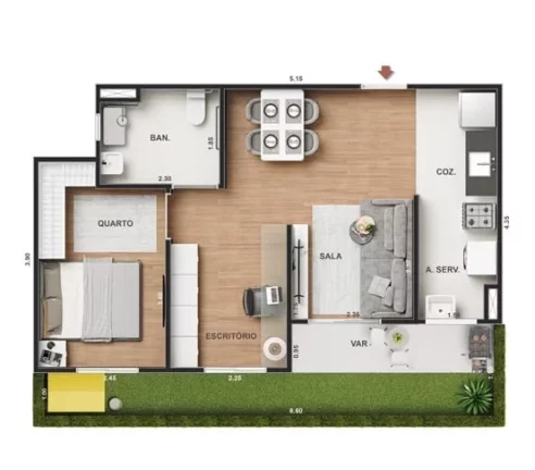 Imagem APARTAMENTO RESIDENCIAL em Rio de Janeiro - RJ, Pechincha