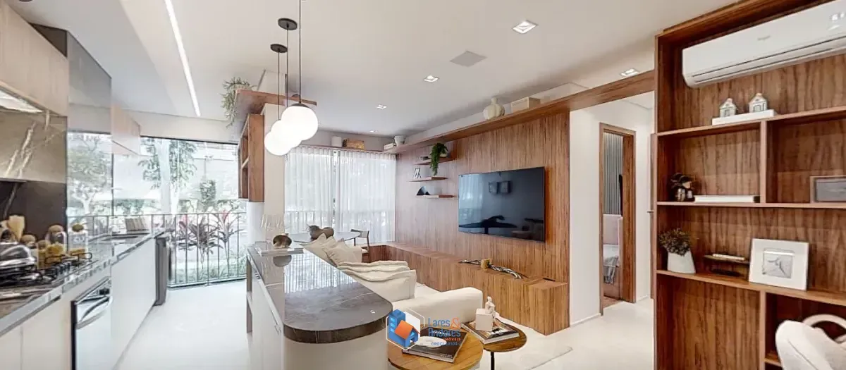 Foto do imóvel Apartamento para venda em Chácara Santo Antônio (Zona Sul) com 2 quartos, sendo 1 suíte, 59m² em Rua da Paz