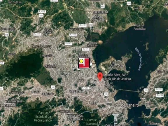 Imagem Vendo casa em Olaria, ótima rua, excelente ponto, preço baixinho, 210m² de terreno e 117m² construídos, piso cerâmica, comércio próximo .