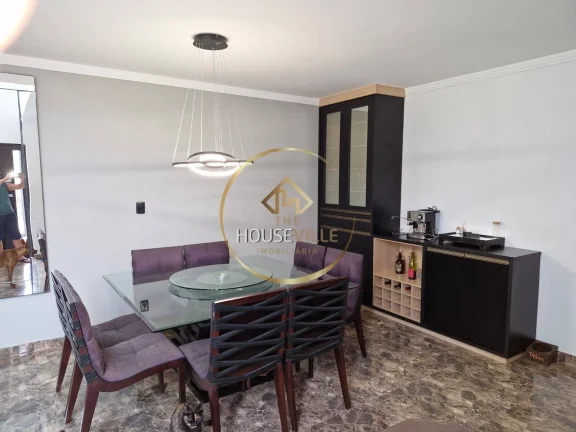 Imagem Casa Sobrado 4 Dormitórios ( 3 suítes), 2 vagas, Bosque dos Manacás.