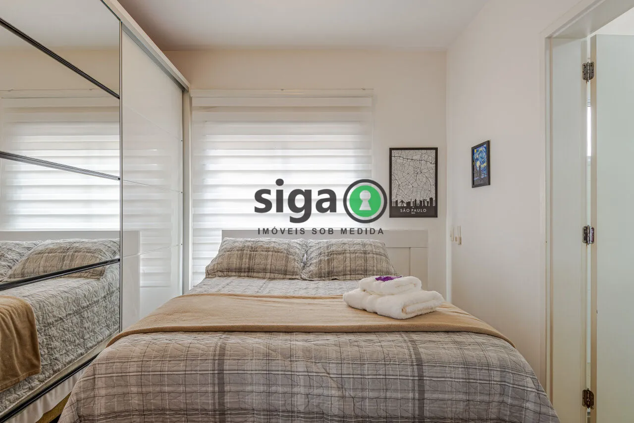 Imagem Studio de 45m² com Suíte | Mobiliado e Pronto para Morar | 300m do Metrô Ana Rosa!