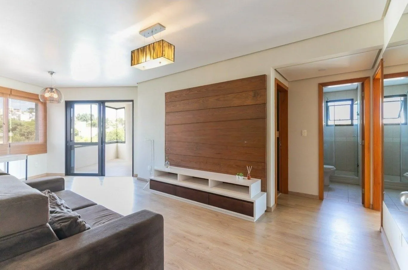 Imagem Apartamento de 2 quartos, suíte e 1 vaga de garagem no bairro Chácara das Pedras