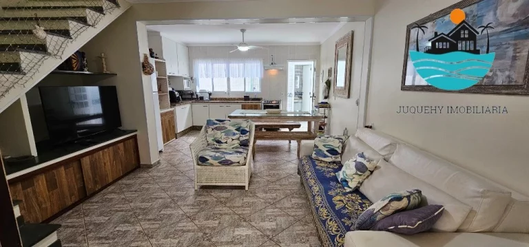 Imagem Casa à venda em Juquehy, na av. da praia. 100m da praia, 2 dormitórios, 2 banheiros, 2 vagas | Juquehy Imobiliária