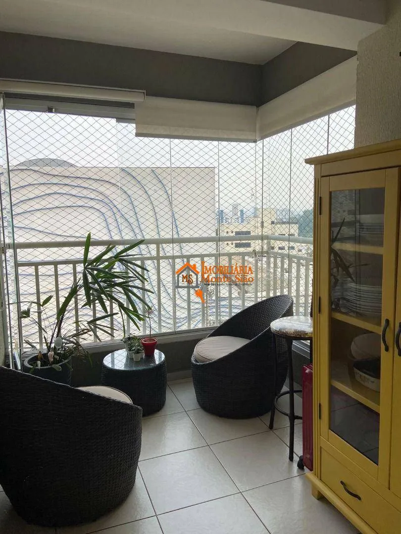 Foto do imóvel Apartamento à venda no Condomínio Inside com 2 quartos, 1 suíte, varanda e 1 vaga de garagem - Gopoúva, Guarulhos, SP