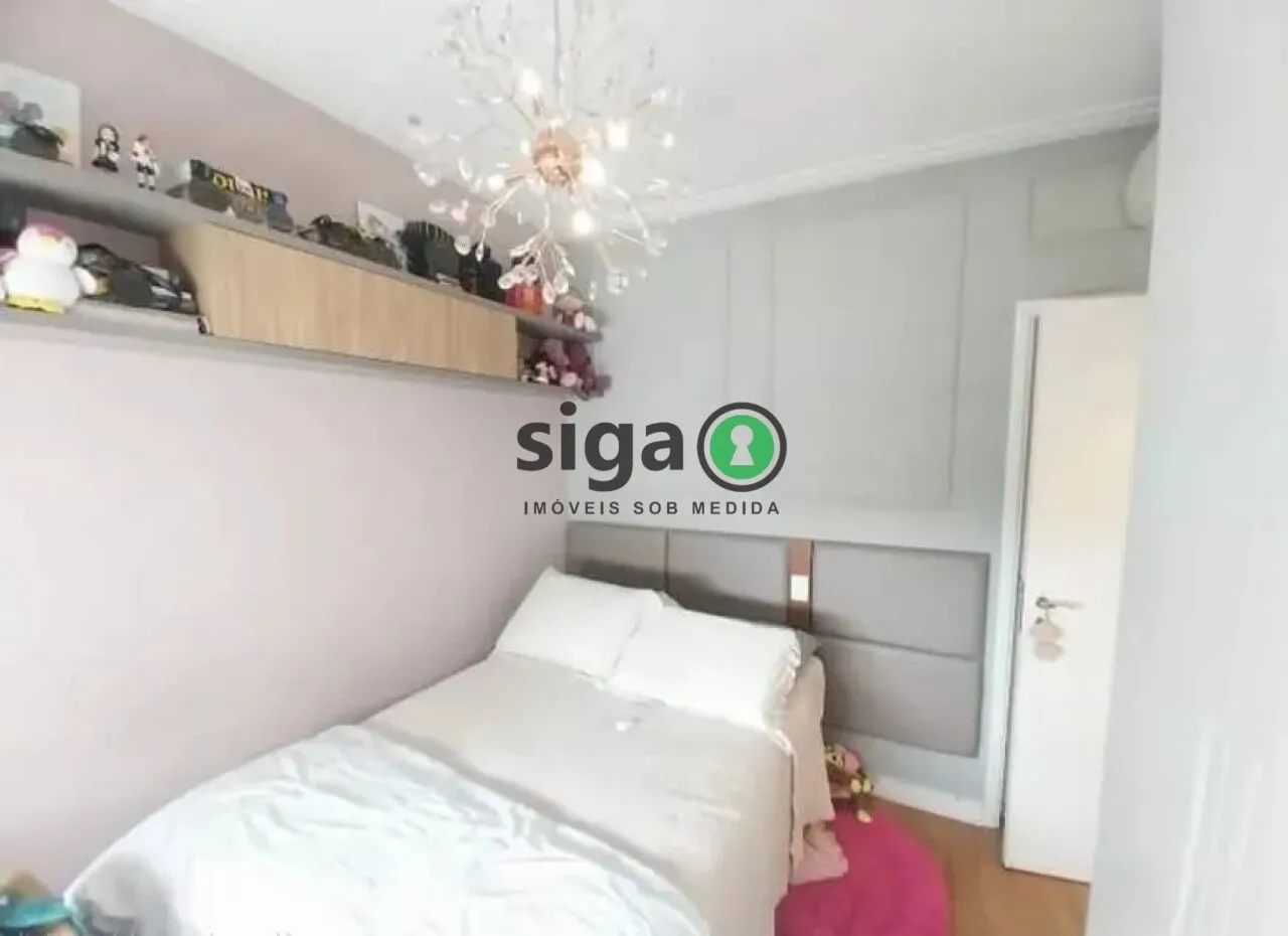 Imagem Apartamento à venda no Brooklin | 135m² | 3 suítes | Varanda gourmet envidraçada | Lazer completo |
