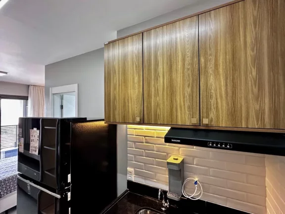 Imagem LINDO STUDIO, DECORADO E MOBILIADO, ANDAR ALTO COM VISTA ESPETACULAR, NO YBY IBIRAPUERA DA EVEN