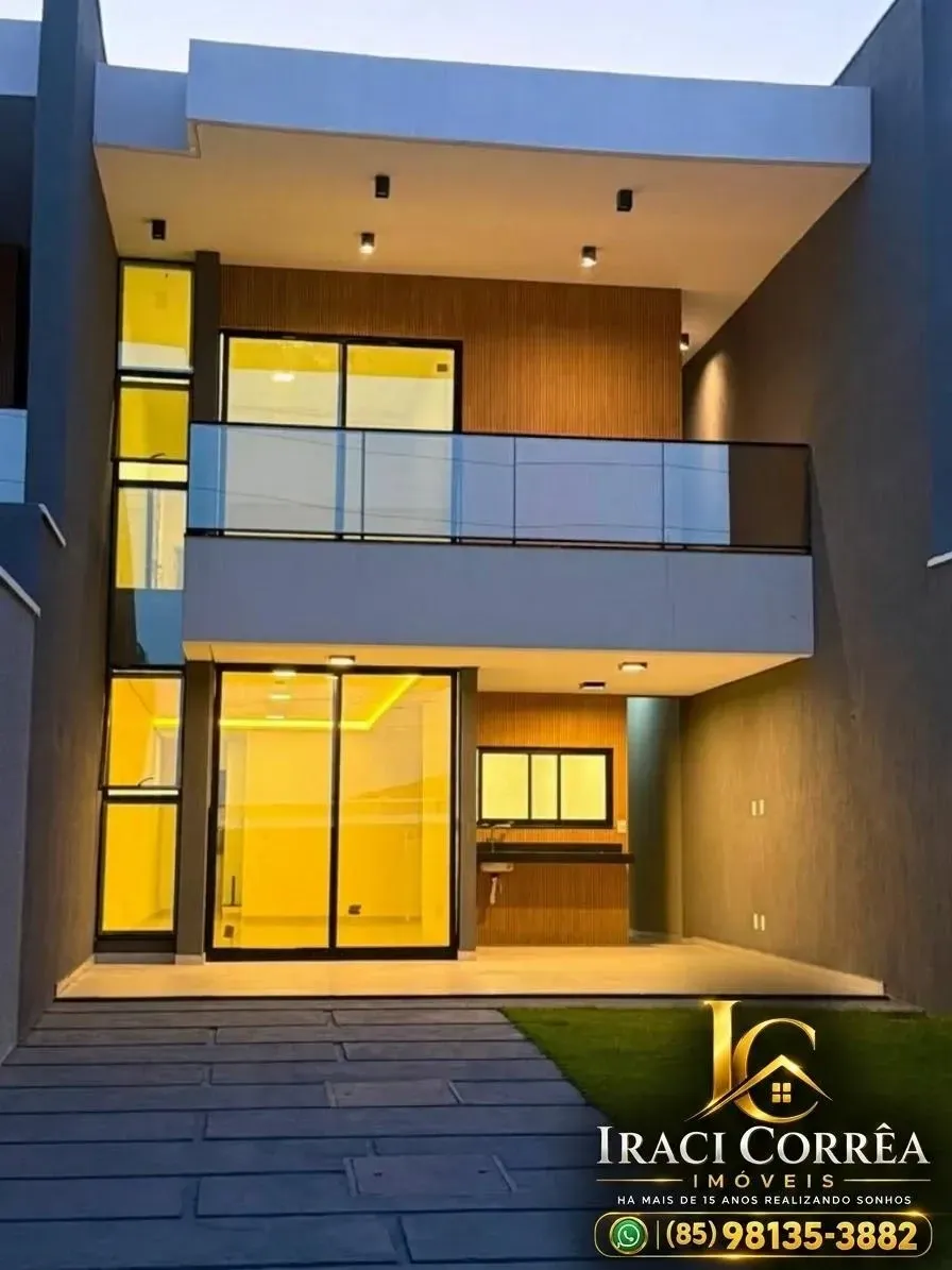 Imagem Casa com 3 Quartos à Venda, 116 m² em Centro - Eusébio