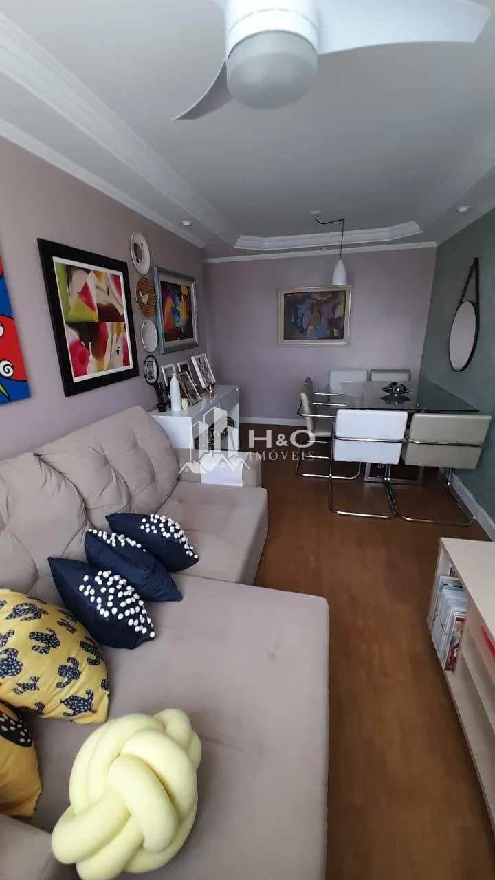 Imagem Oportunidade no Condomínio Residencial Ágata! Apartamento espaçoso com 56m², 2 dormitórios, sala, cozinha, banheiro, área de serviço e 1 vaga de garagem demarcada.